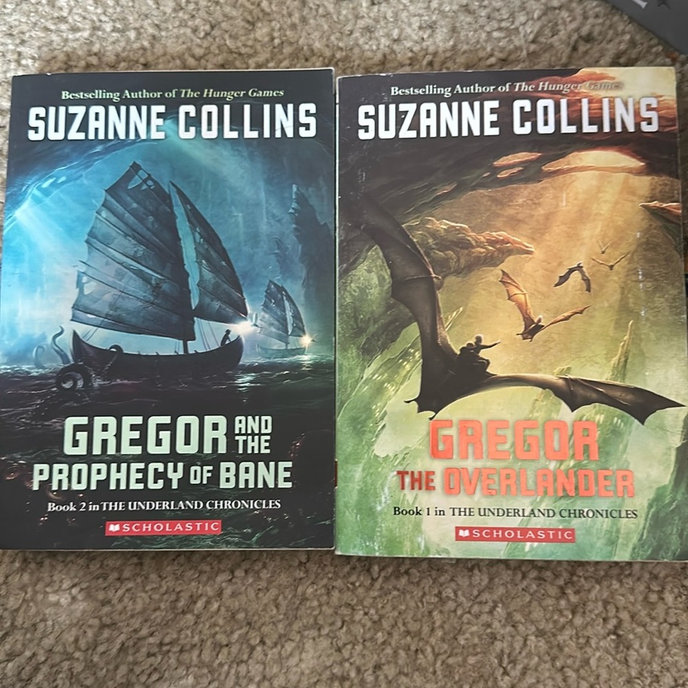 Gregor the overlander books one and two
